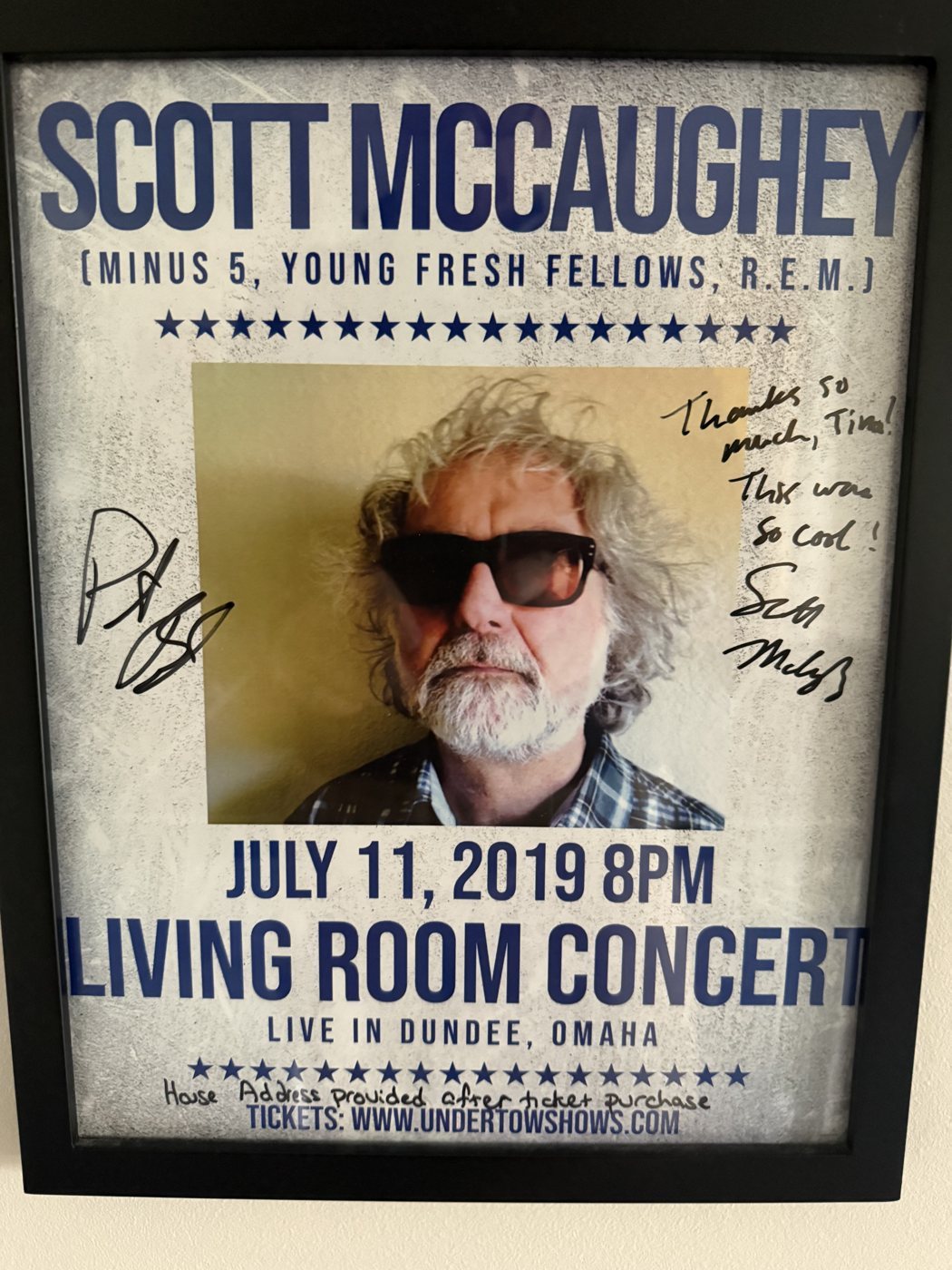 Scott McCaughey, July 11, 2019
