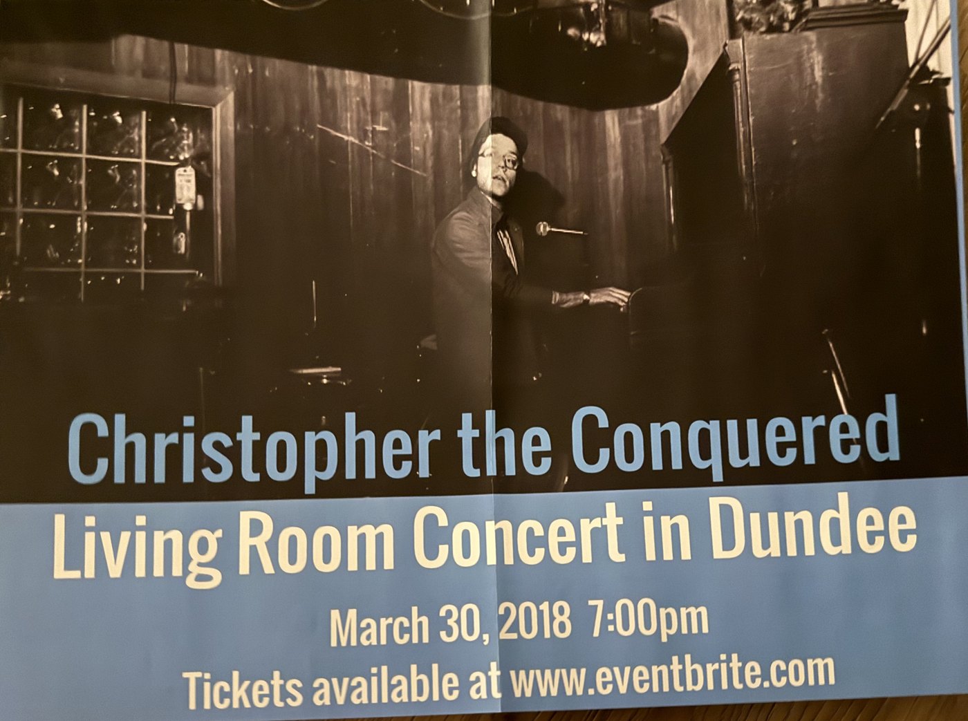 Christopher the Conquered, March 30, 2018