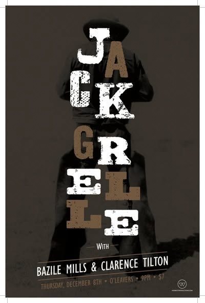 Jack Grelle with Bazile Mills and Clarence Tilton, O’Leaver’s
